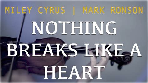 nothing breaks like a heart türkçe